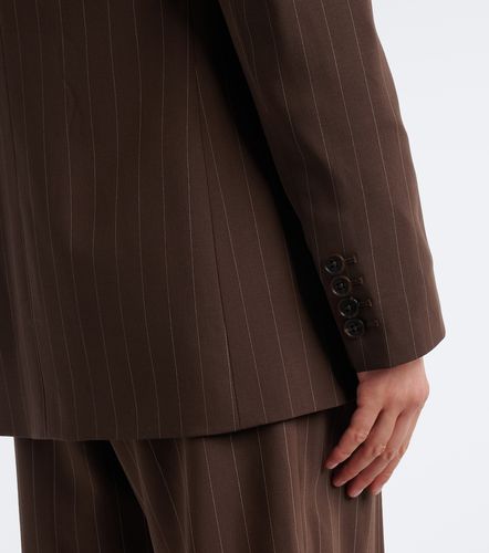 Blazer en laine à rayures tennis - Ralph Lauren Collection - Modalova