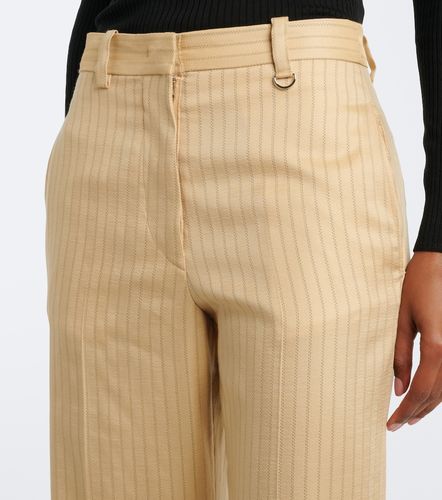 Pantalon droit Noanda en laine mélangée - Isabel Marant - Modalova