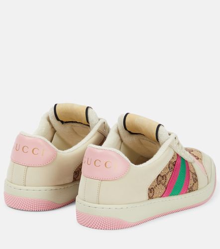 Gucci Baskets Screener en cuir - Gucci - Modalova