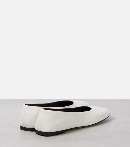 The Row Ballerines Square en cuir - The Row - Modalova