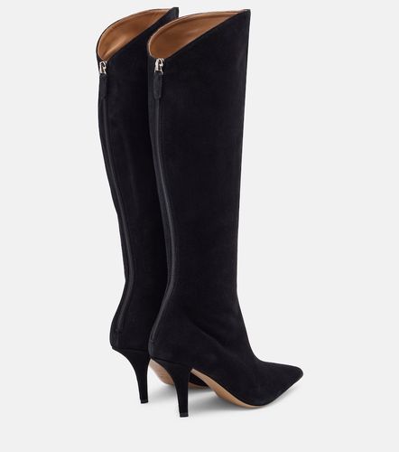 Bottes Jessica 75 en daim - Paris Texas - Modalova