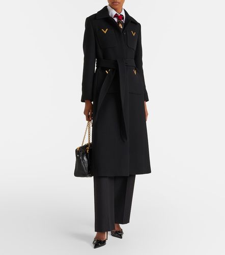 Manteau VGold en laine et soie - Valentino Garavani - Modalova