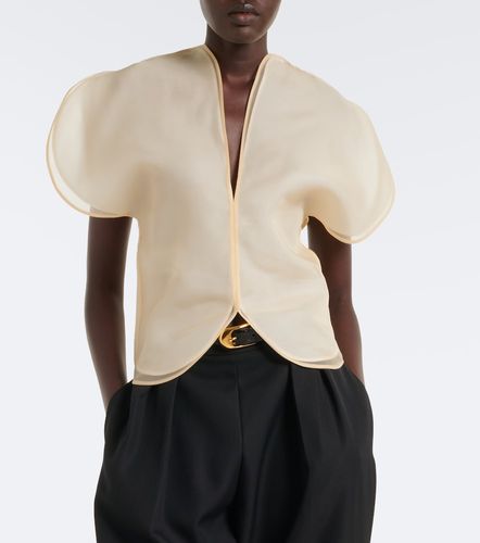 Khaite Top Briar en organza de soie - Khaite - Modalova