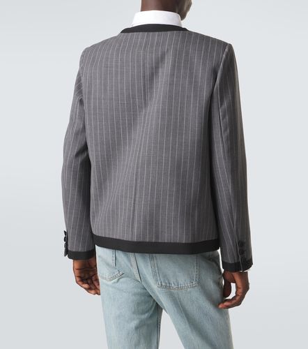 Veste en laine vierge à rayures - Valentino Garavani - Modalova