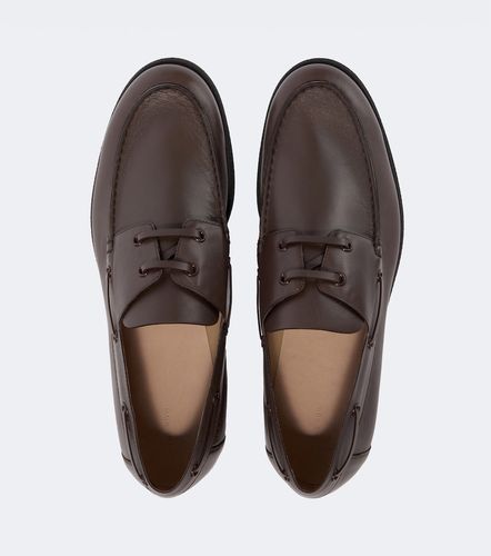 Chaussures bateau Novus en cuir - The Row - Modalova