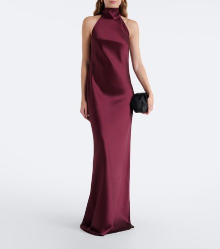 Robe longue Chilton en satin - Ralph Lauren Collection - Modalova