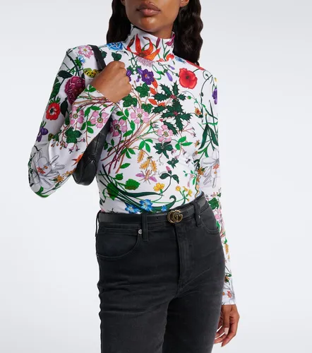 Gucci Top Gucci Flora à imprimé - Gucci - Modalova