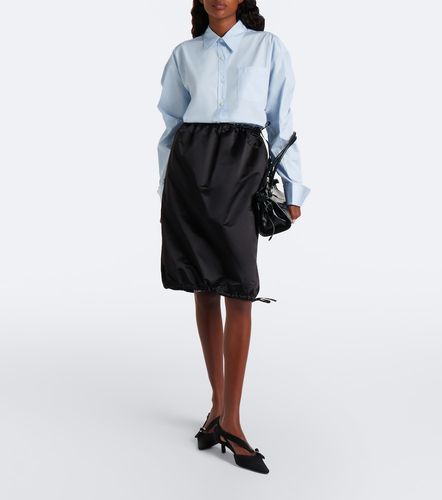 Prada Jupe midi en satin de soie - Prada - Modalova