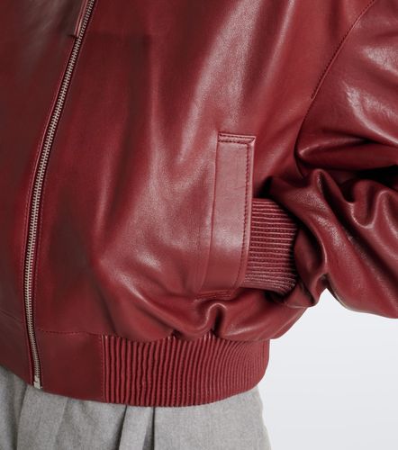 Veste bomber courte Hannah en cuir - Arma - Modalova