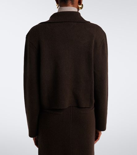 Veste courte en laine et cachemire - Jardin des Orangers - Modalova