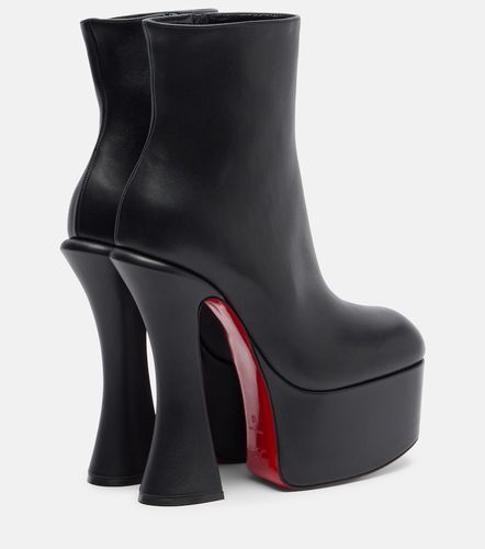 Bottines à plateau Aquabootie 160 en cuir - Christian Louboutin - Modalova