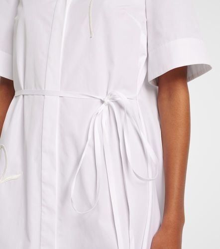Robe chemise en coton à broderie - Erdem - Modalova