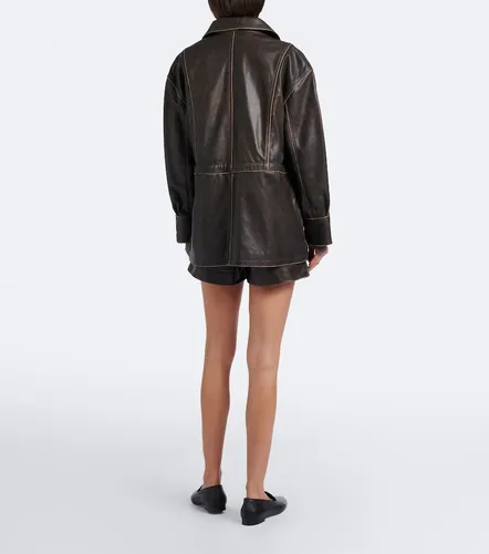 Arma Short taille haute en cuir - Arma - Modalova
