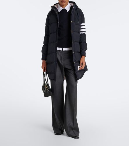 Manteau doudoune 4-Bar à capuche - Thom Browne - Modalova