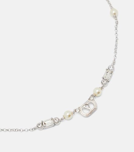Collier Ovalette à cristaux Swarovski® - Valentino Garavani - Modalova