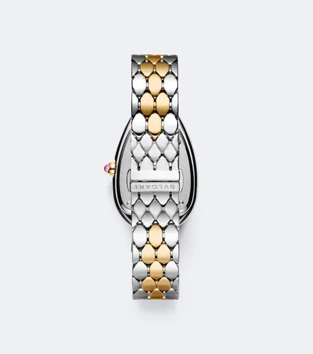Montre Serpenti Seduttori en or 18 ct et acier inoxydable - Bvlgari - Modalova
