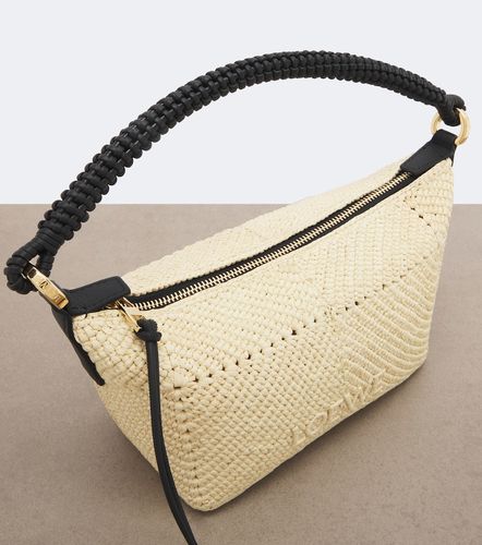 Sac à main Cala Mini en raphia et cuir - Loewe - Modalova
