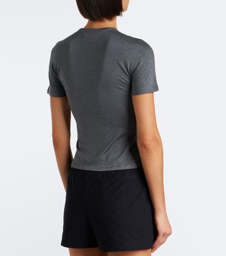 T-shirt Double G en soie mélangée - Gucci - Modalova