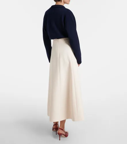 Jupe midi VGold Crêpe Couture - Valentino Garavani - Modalova
