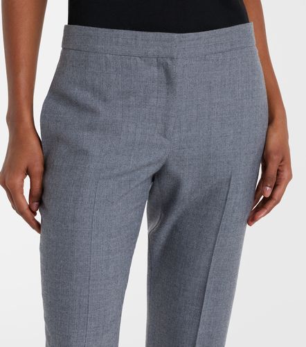 McQueen Pantalon ajusté en laine - McQueen - Modalova