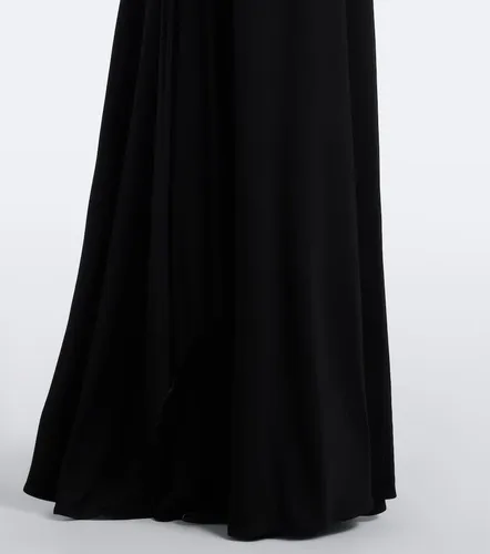 Robe longue à appliqués floraux - David Koma - Modalova