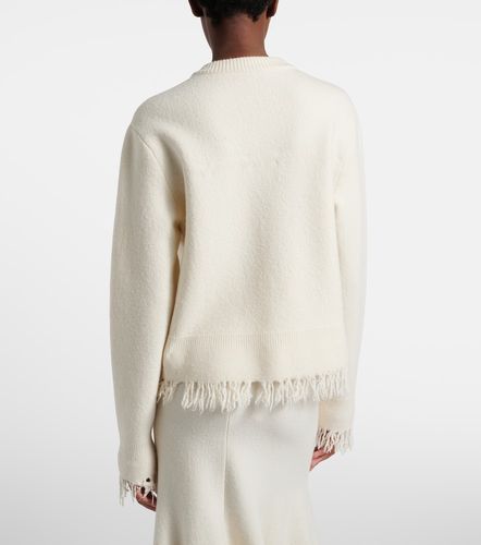 Cardigan en laine à franges - Bottega Veneta - Modalova
