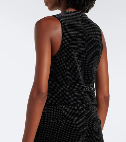 Gilet en velours de coton à pois - Tom Ford - Modalova