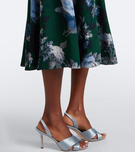 Erdem Robe midi en crêpe à fleurs - Erdem - Modalova