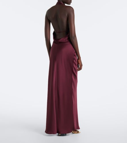 Robe longue Reannon en satin - Simkhai - Modalova