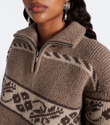 Pull en laine à motif Fair Isle - Magda Butrym - Modalova