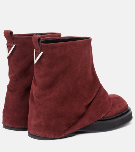 Bottines Mini Robin en daim - The Attico - Modalova