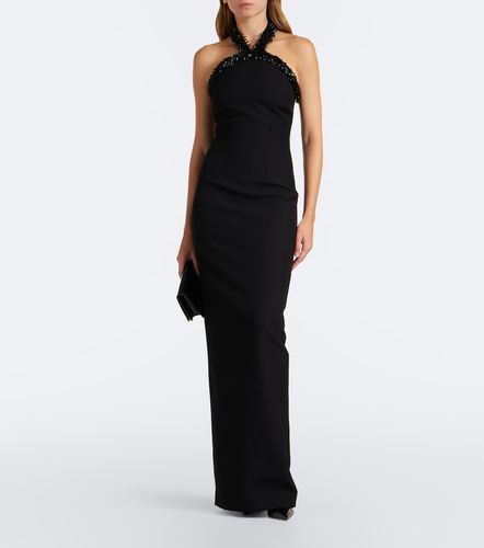 Robe longue à ornements - Roland Mouret - Modalova