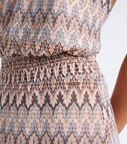 Robe longue Charlotte à chevrons - Melissa Odabash - Modalova