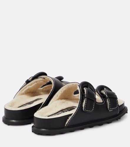 Marine Serre Mules en cuir - Marine Serre - Modalova
