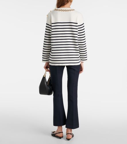 Pull en coton brodé - Valentino Garavani - Modalova