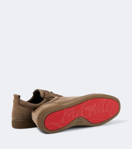 Baskets Louis Junior en daim - Christian Louboutin - Modalova