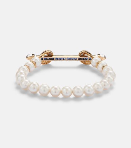 Bracelet Chakra en or 18 ct et pierres précieuses - Ananya - Modalova