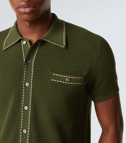 Versace Polo Medusa en coton - Versace - Modalova