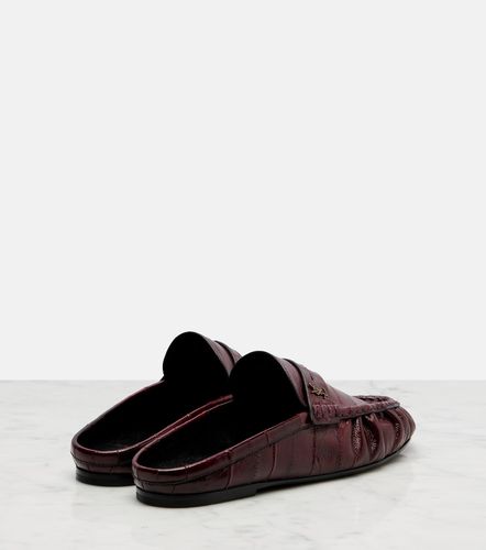Mules Le Loafer en cuir - Saint Laurent - Modalova