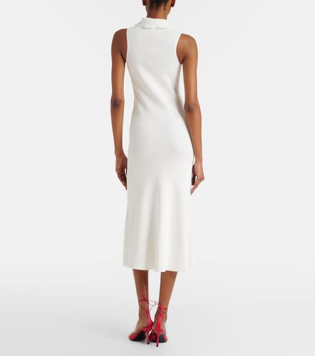 Robe Mira en maille côtelée - Victoria Beckham - Modalova