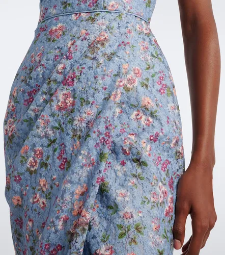 Robe bustier Marla en dentelle à fleurs - Markarian - Modalova