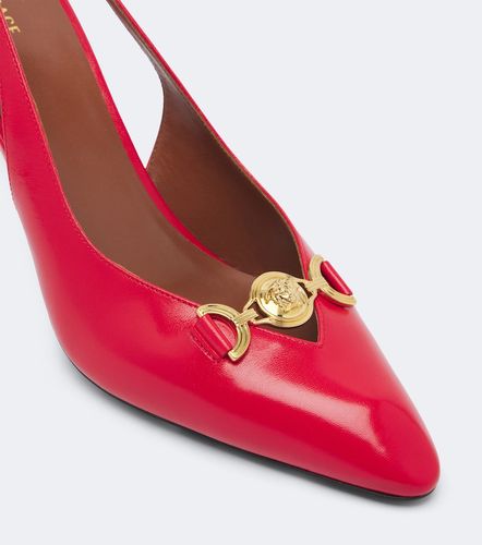 Escarpins slingback Clelia Medusa en cuir - Versace - Modalova