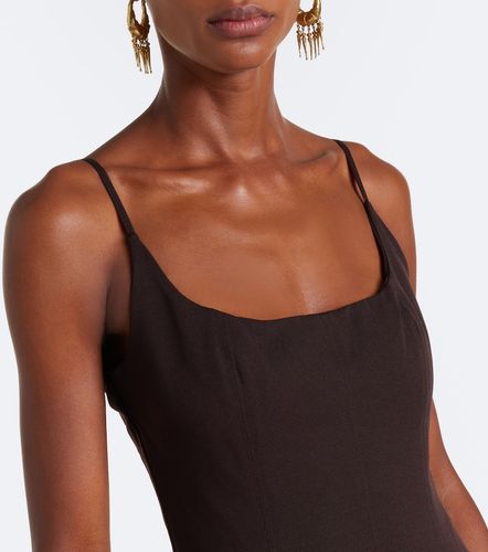 Robe longue Jill en coton mélangé - Staud - Modalova