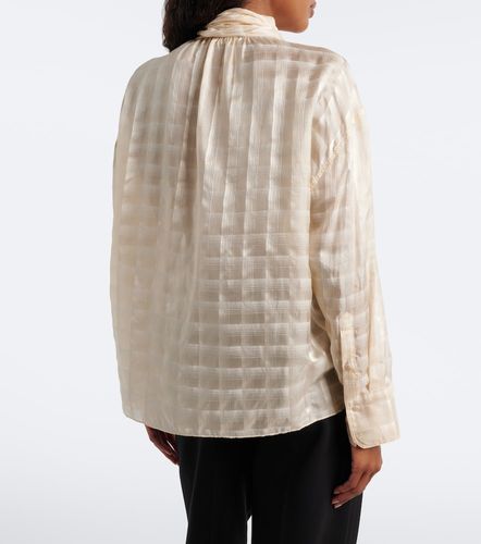 Blouse Airy Check en coton et soie - Dorothee Schumacher - Modalova