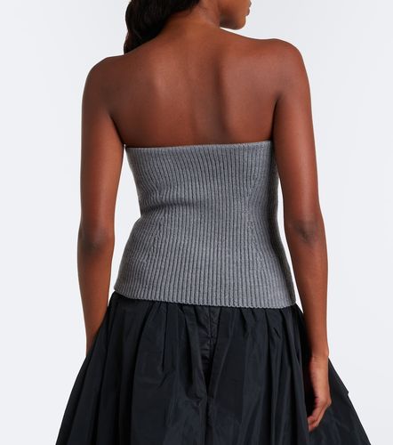 Top bustier en laine mélangée - Jil Sander - Modalova