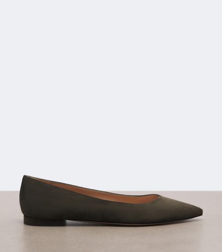 Ballerines Gianvito en daim - Gianvito Rossi - Modalova