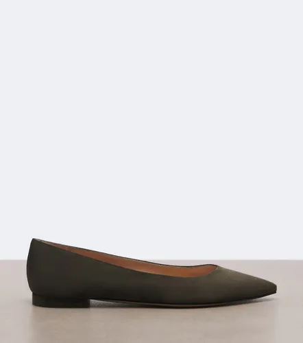 Ballerines Gianvito en daim - Gianvito Rossi - Modalova