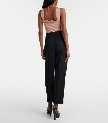 Chloé Pantalon tapered en laine vierge - Chloe - Modalova