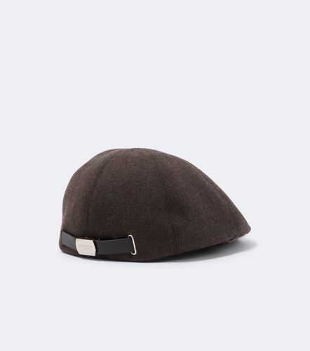 Casquette en laine et cachemire - Giorgio Armani - Modalova