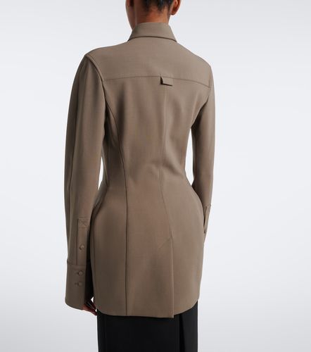 Mugler Veste en laine mélangée - Mugler - Modalova